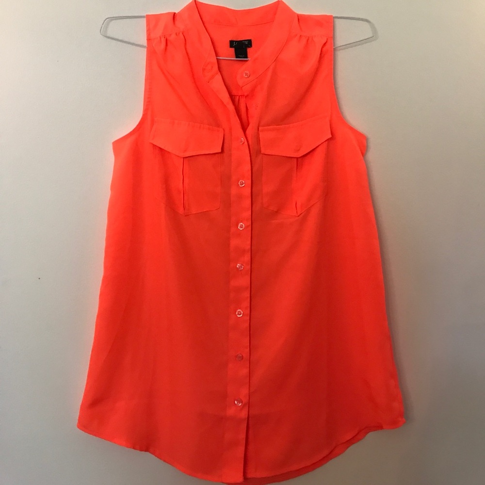 J CREW button up tank!